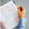 Post-it Marque-pages Index mini, 11,9 x 43,2 mm, 8 couleurs  - 693888