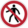 DURABLE Panneau d'interdiction Accès interdit, autocollant