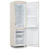 SEVERIN Réfrigérateur/congélateur retro, RKG 8923, crème
