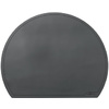 DURABLE Sous-main semi-circulaire, 650 x 520 mm, noir