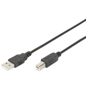 DIGITUS Câble USB 2.0 BASIC, mâle USB-A - mâle USB-B, 1,8 m
