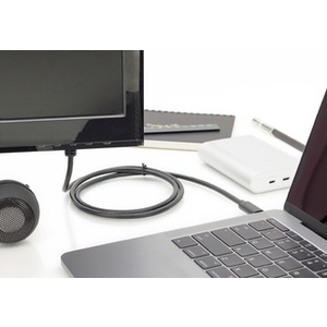 DIGITUS Câble adaptateur USB Type-C, Type-C - DVI, 2,0m