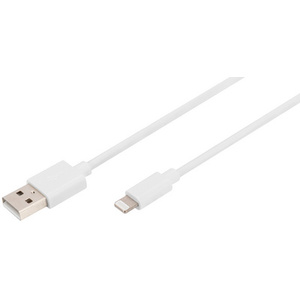 DIGITUS Câble de données/charge Lightning Apple, USB-A