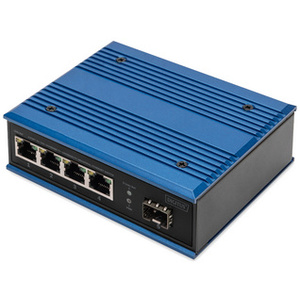 DIGITUS Commutateur industriel Gigabit Ethernet, 4 ports