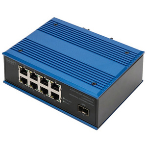DIGITUS Commutateur industriel Gigabit Ethernet PoE