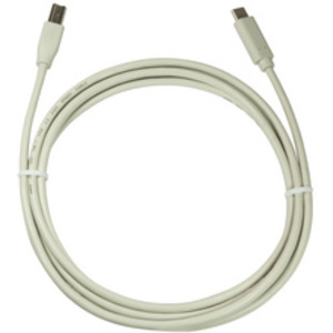 LogiLink Câble USB 2.0, USB-C - USB-B mâle, 2,0 m, gris