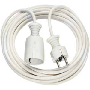 brennenstuhl Rallonge électrique, plastique, blanc, 5 m  - 35095