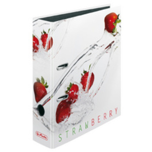 herlitz Classeur à motif maX.file Fresh Fruit 'fraise', A4