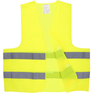 cartrend Gilet de sécurité, EN ISO 20471, jaune