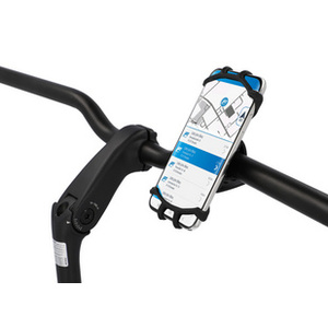 FISCHER Support smartphone pour vélo en silicone, noir