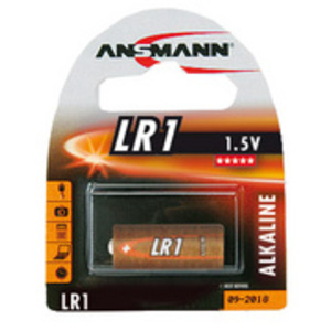 ANSMANN Pile alcaline 'LR1', 1,5 volt, blister d'1