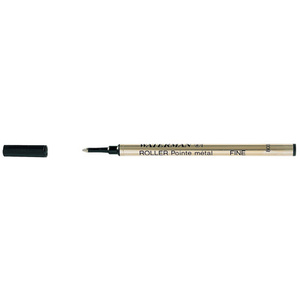 WATERMAN Recharge pour stylo roller, tracé: F, noir  - 11337