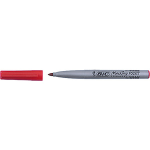 BIC Marqueur permanent Marking POCKET ECOlutions, rouge  - 13773