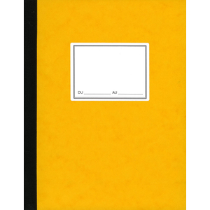 ELVE Livre de compte 'journal' , 297 x 210 mm, 100 pages