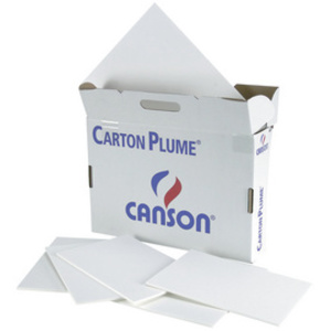 CANSON Carton plume, A4, épaisseur: 5 mm, blanc