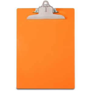 SAUNDERS Porte-bloc à pince 'Safety', orange fluo