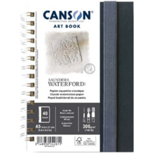 CANSON Carnet de dessin ART BOOK Saunders Waterford, A5
