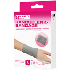 HARO Bandage sportif 'Poignet', taille: S, gris