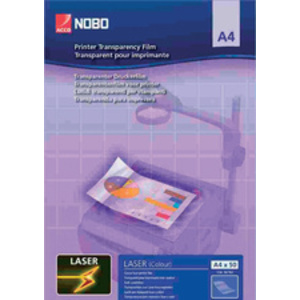 nobo Film pour imprimante laser, A4, 120 microns