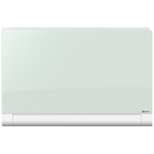 nobo Tableau en verre Impression Pro Widescreen, 57', blanc