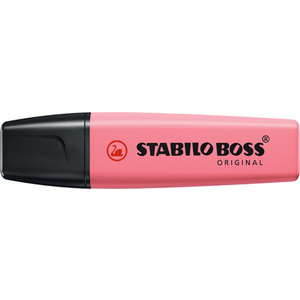 STABILO Surligneur BOSS ORIGINAL Pastel, rose pastel