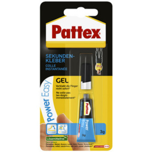 Pattex Colle instantanée Easy Gel, tube de 3 g,