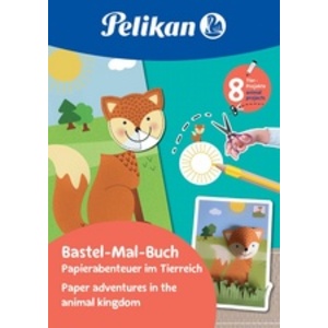 Pelikan Cahier de bricolage et coloriage, A4