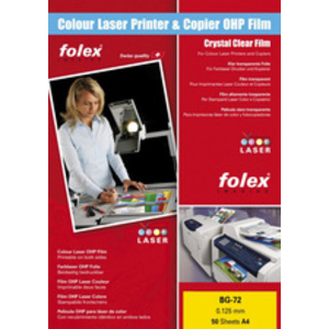 FOLEX Transparent pour laser Color BG-72, A3, transparent  - 5645510