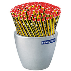 STAEDTLER Crayon Noris, hexagonal, pot de fleurs de 144