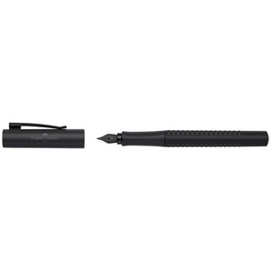 FABER-CASTELL Stylo plume GRIP Edition, M, all black