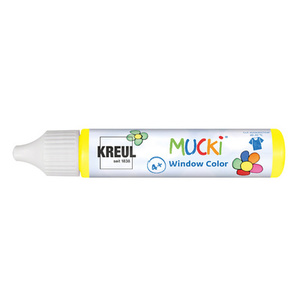 KREUL Window Color Pen 'MUCKI', jaune, 29 ml