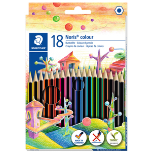STAEDTLER Crayon de couleur Noris Colour, étui carton de 36