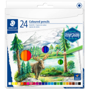 STAEDTLER Crayon couleur Design Journey, étui carton de 24