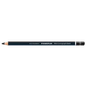 STAEDTLER Crayon Mars Lumograph black, degré de dureté: HB