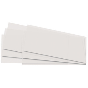 folia Découpes de papier transparent, 155 x 370 mm, blanc