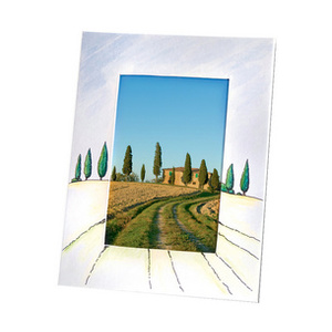 folia Kit cadre photo à réaliser soi-même, en carton, blanc