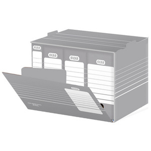 ELBA container d'archives tric, A4 et A3, gris/blanc