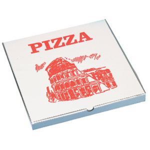 STARPAK Carton de pizza, carré, 300 x 300 x 30 mm
