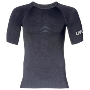uvex T-shirt à manches courtes pour hommes, XL/XXL, noir