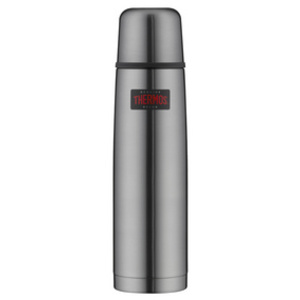THERMOS Bouteille isotherme Light & Compact, argent, 1L