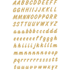 HERMA stickers alphabétique A-Z, or, film résistant aux