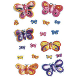 HERMA Sticker MAGIC 'Papillons', film scintillant