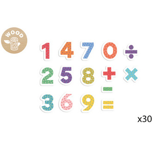 APLI kids Jeu de magnets '123 chiffres', 30 magnets