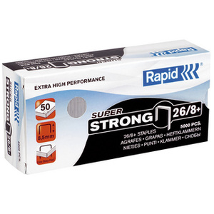 Rapid Agrafes Super Strong 24/8+, galvanisé  - 47634
