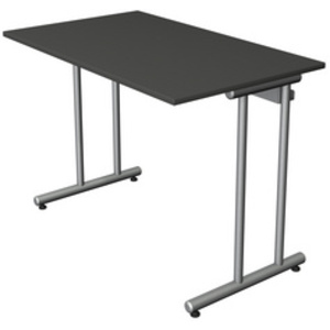 kerkmann Table de bureau Start Up, (L)1.200 x(H)750 mm, gris