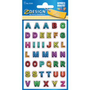 AVERY Zweckform ZDesign KIDS Sticker Glitter 'Alpagas'