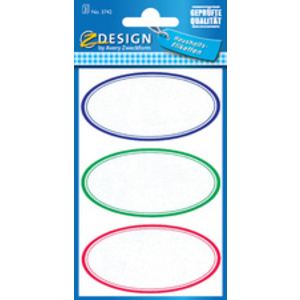 AVERY Zweckform Z-Design Etiquettes de ménage 'cadre bleu'