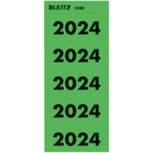 LEITZ Etiquette imprimée pour classeur '2024', vert