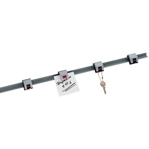 MAUL Rail pour clips à rouleau, longueur: 1.000mm, gris