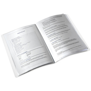 LEITZ Protège-documents WOW, A4, PP, 40 pochettes, bleu